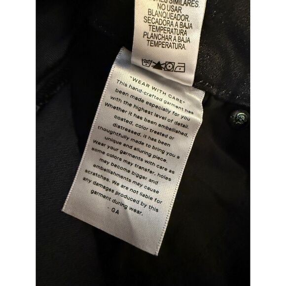 NWT Good American Good Legs Straight Jeans in Black size 6 - Picture 8 of 13